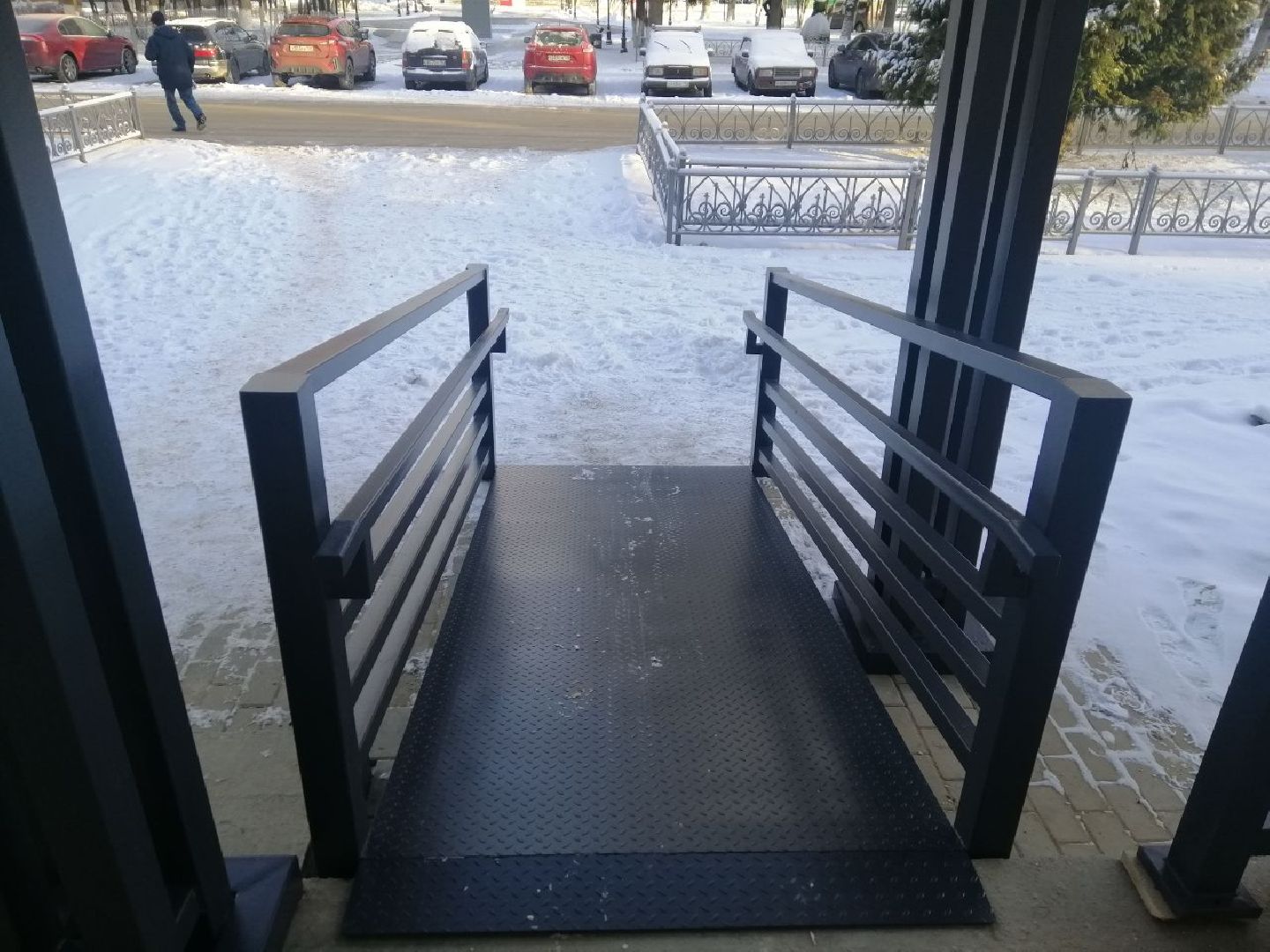 городской округ восход, благоустройство, ремонт входной группы, крыльцо,