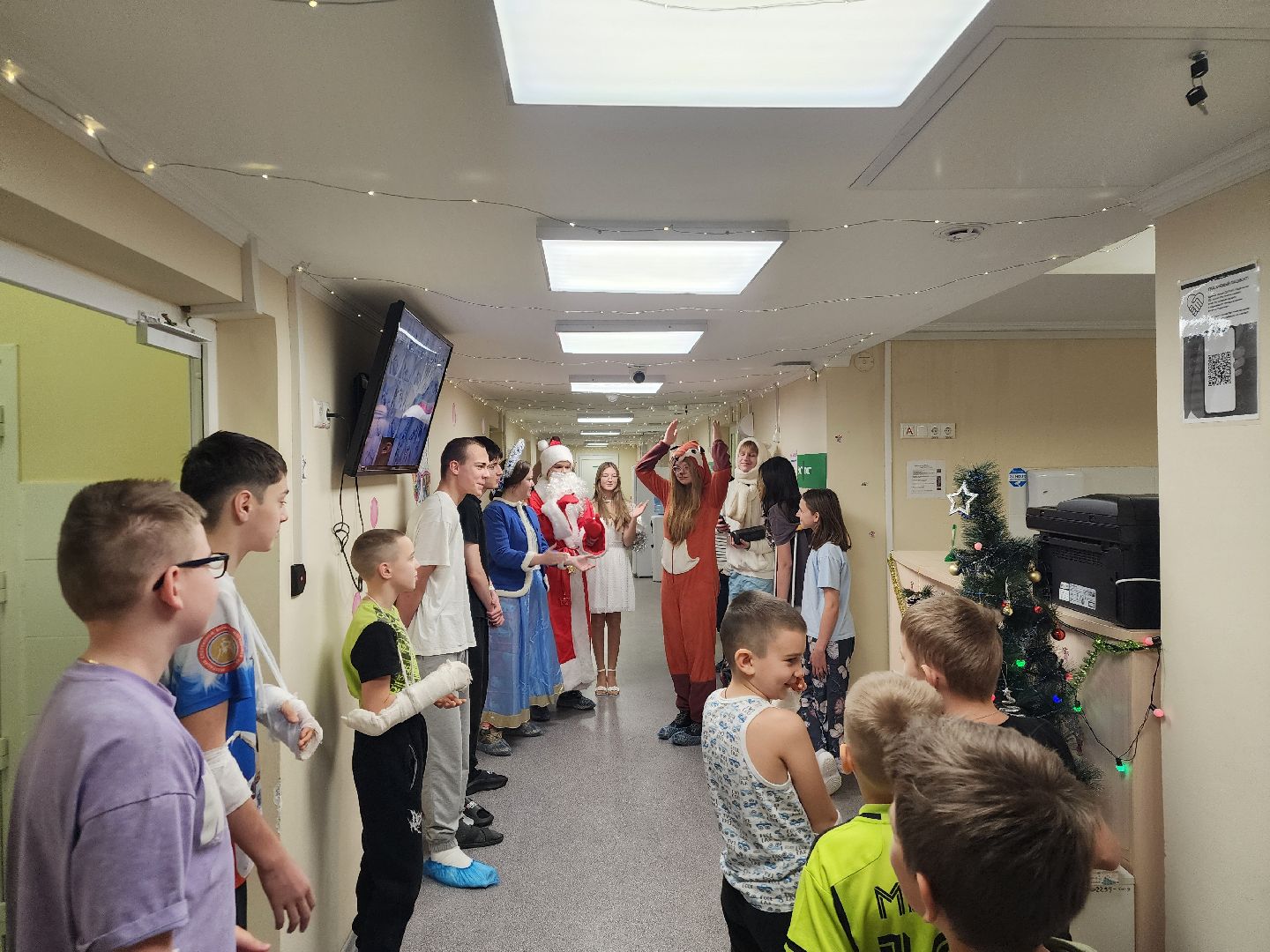 Подольск , Праздник, Новый год, подольская детская больница,