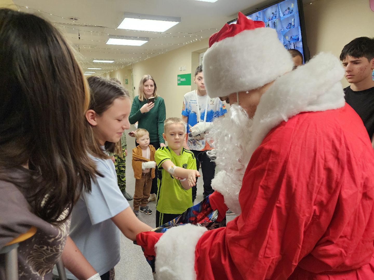 Подольск , Праздник, Новый год, подольская детская больница,