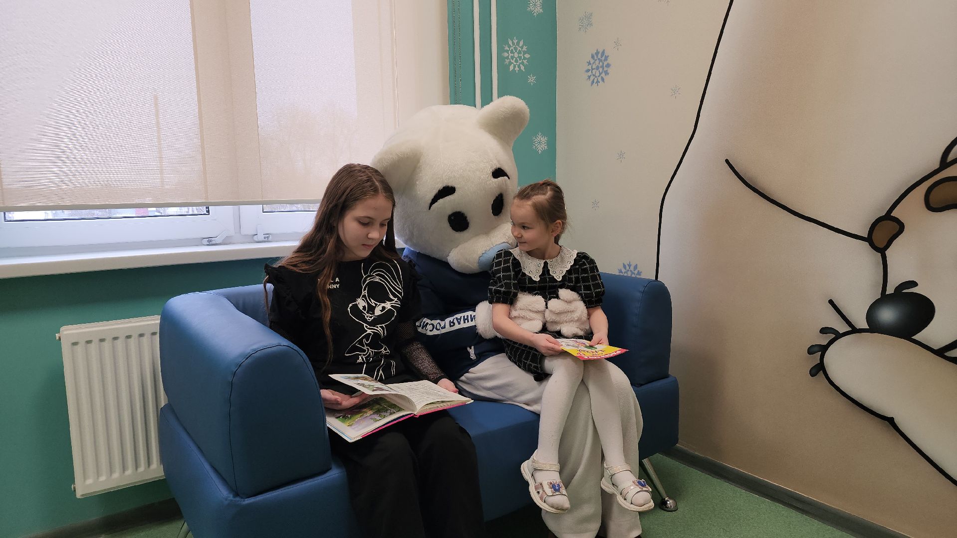 медицина, добрая комната, коробка храбрости, поликлиника, дети, лосино-петровский,