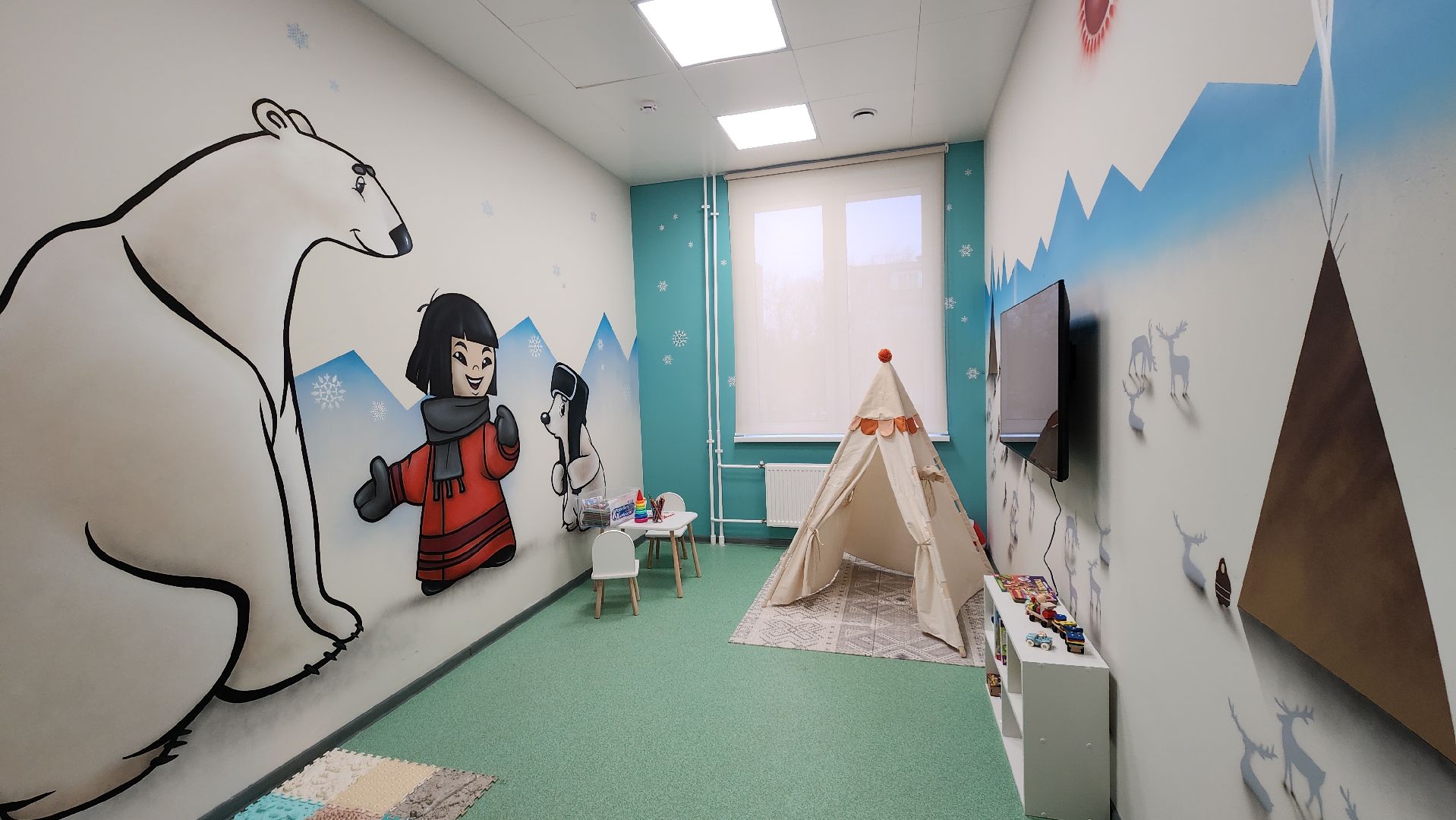 медицина, добрая комната, коробка храбрости, поликлиника, дети, лосино-петровский,