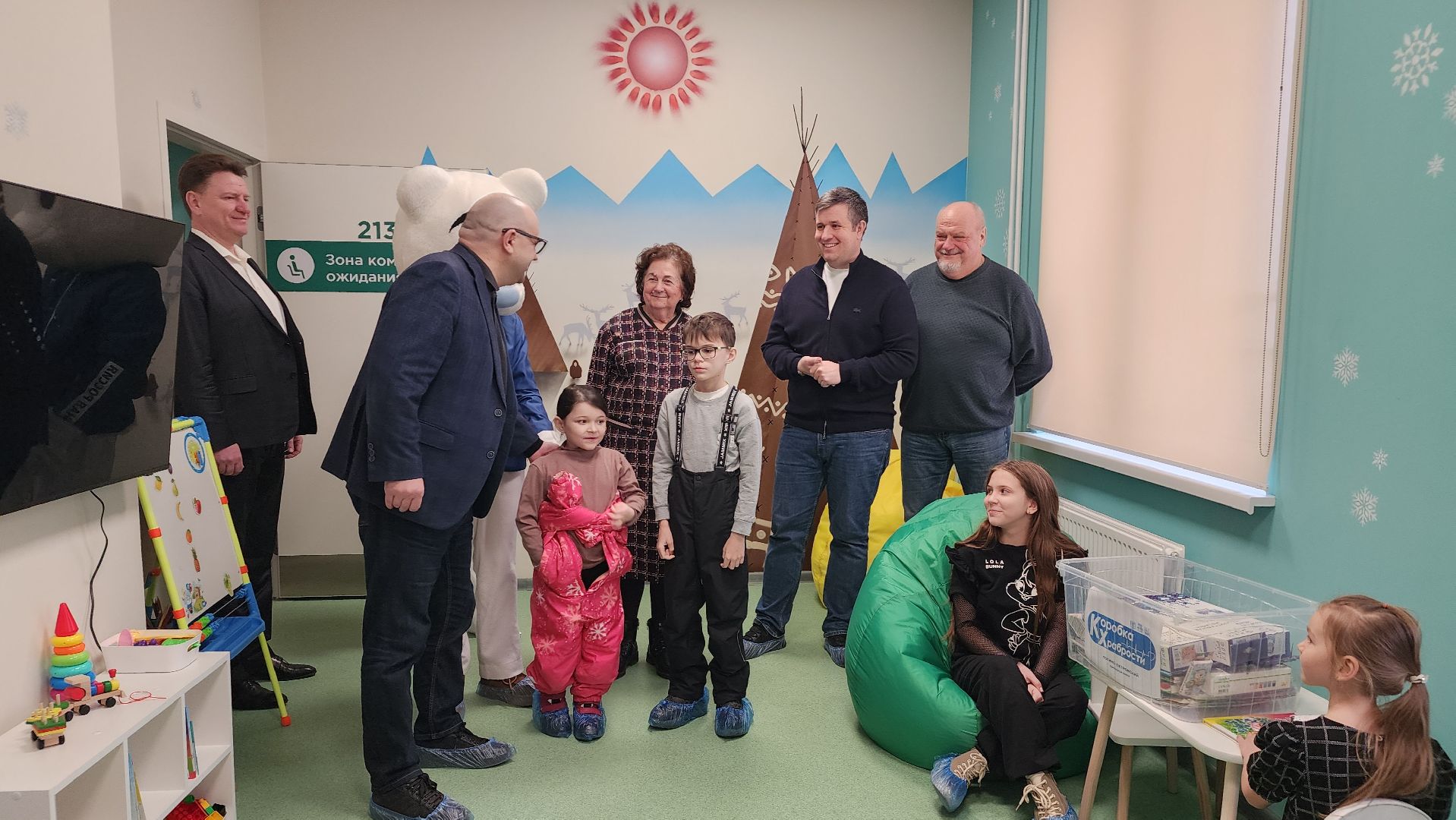 медицина, добрая комната, коробка храбрости, поликлиника, дети, лосино-петровский,