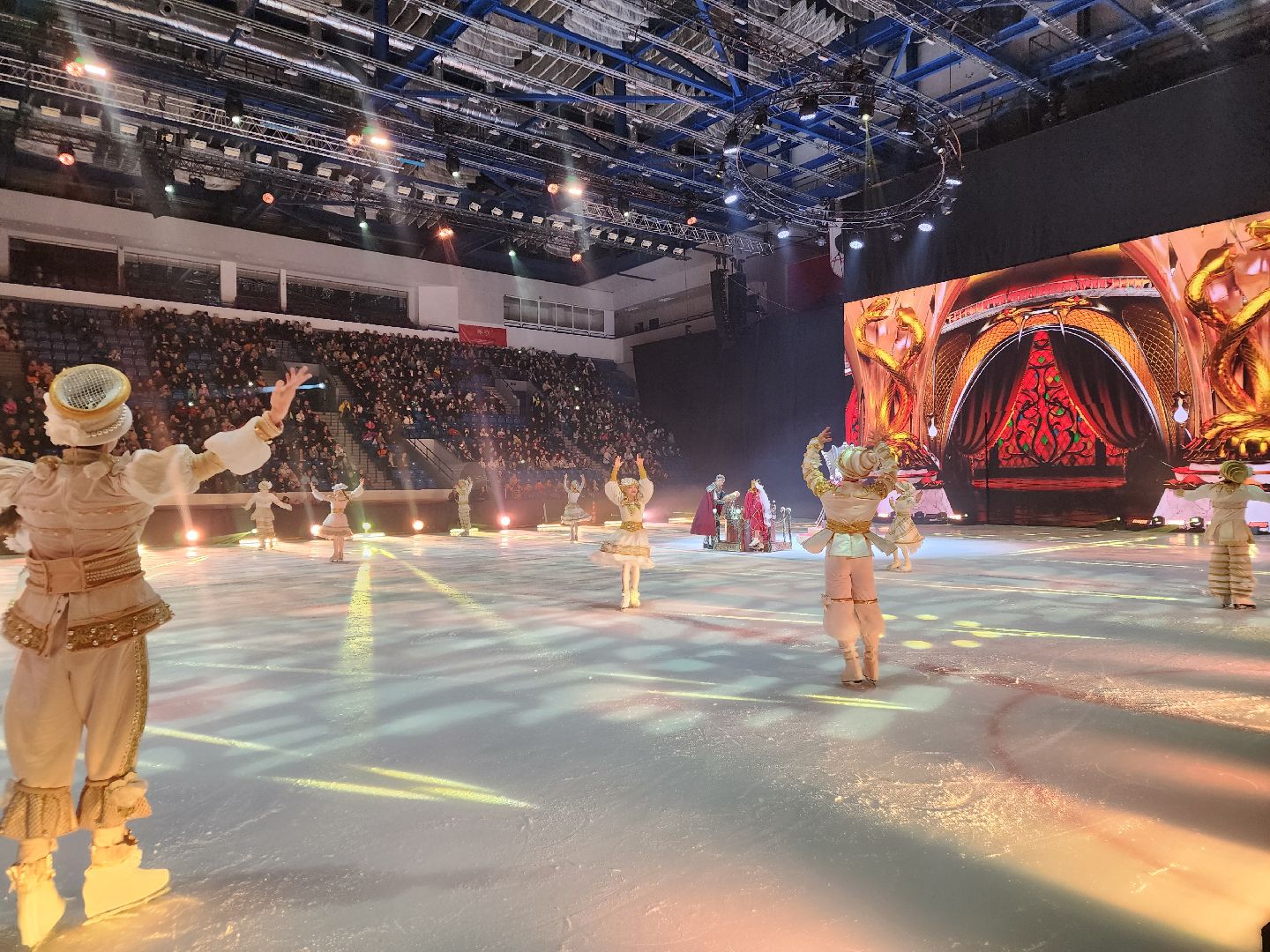 Подольск , ледовое шоу, татьяна навка, губернаторская елка,