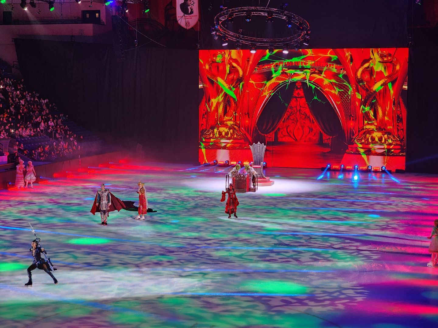 Подольск , ледовое шоу, татьяна навка, губернаторская елка,