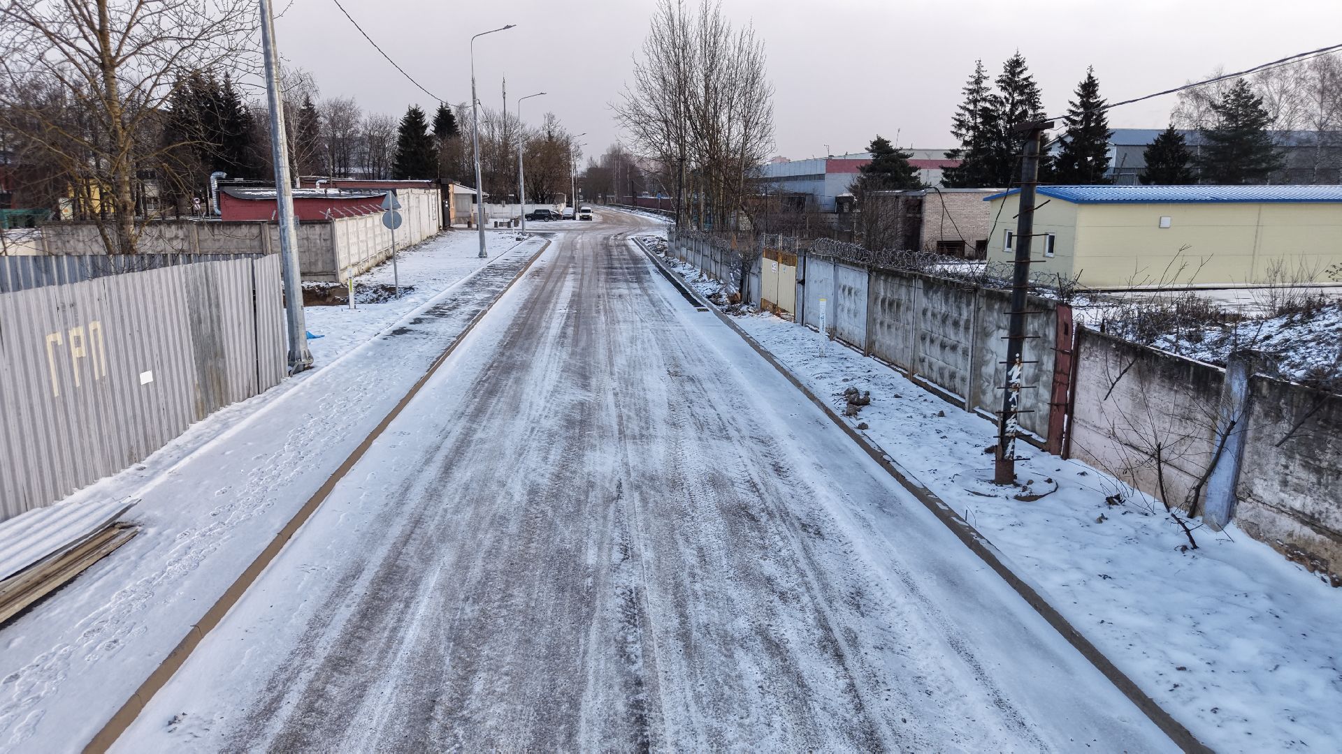 видео с коптера, ремонт улицы гагарина в лобне, благоустройство в лобне,