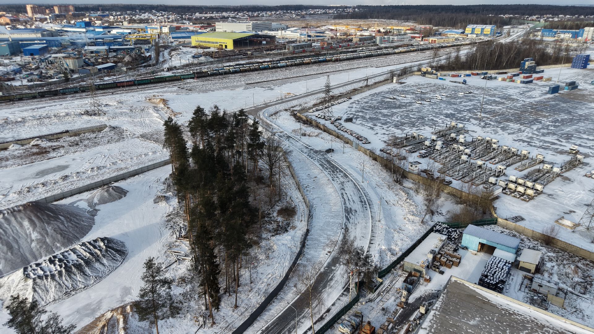 видео с коптера, ремонт улицы гагарина в лобне, благоустройство в лобне,