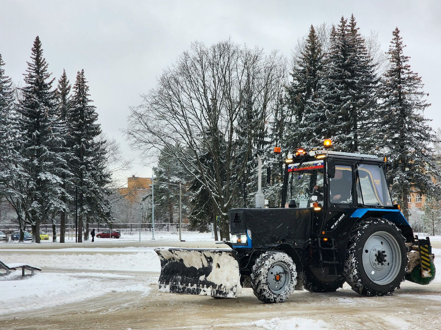 пущино, серпухов, уборка снега,