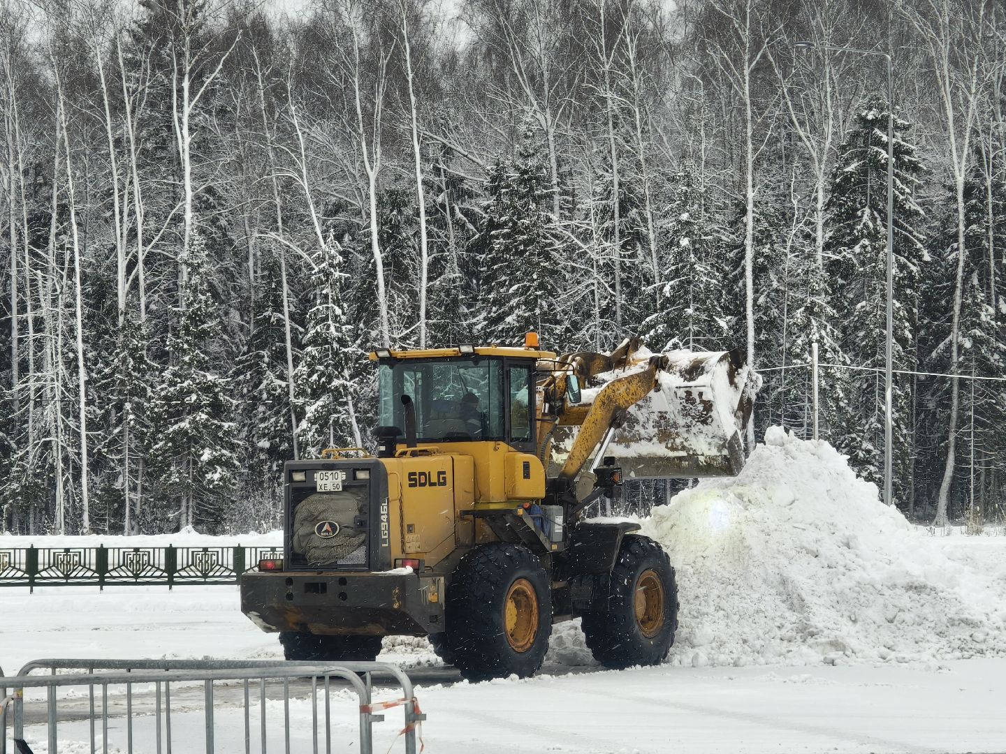главный храм вс рф, парк патриот, одинцовский округ,снегопад,