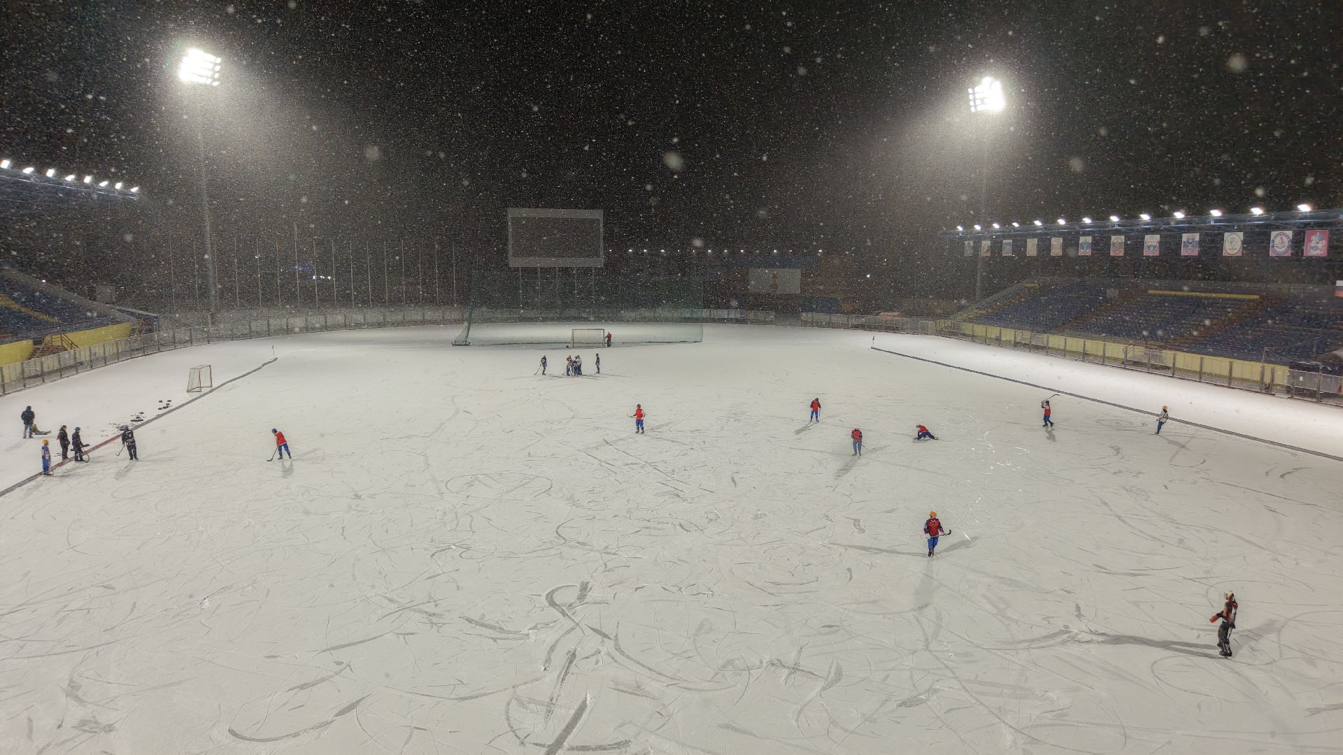 видео с коптера,елка в красногорске, каток в красногорске, новый год в подмосковье,