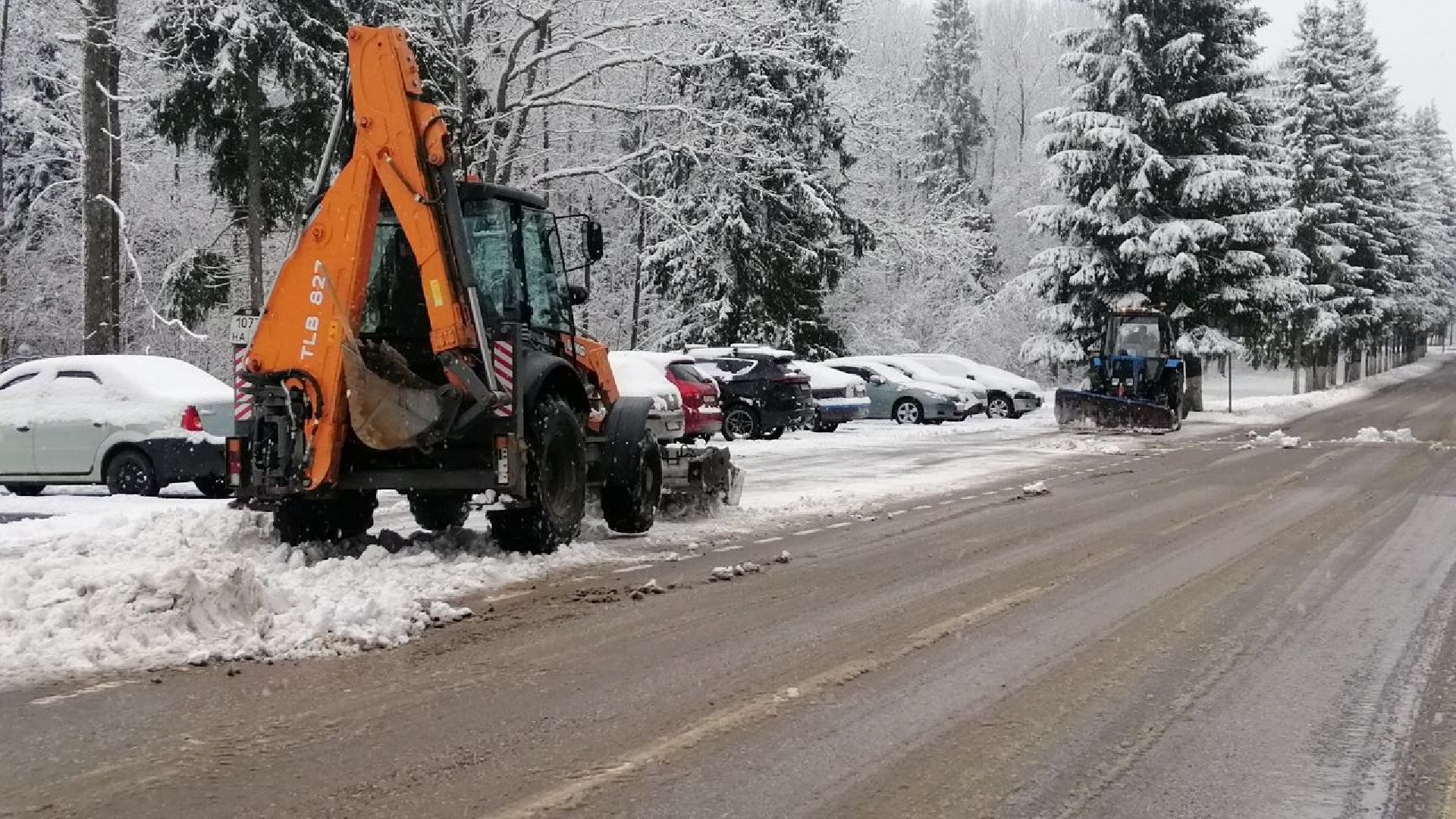 снегопад, уборка снега, городской округ восход,ликвидация последствий снегопада,