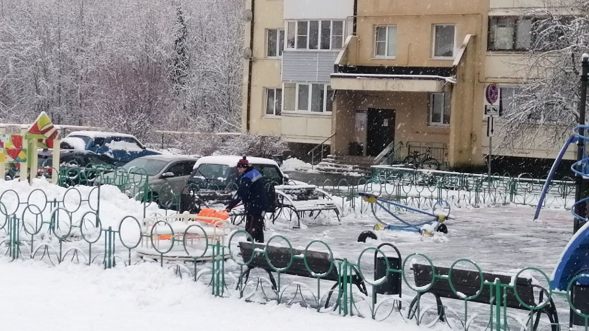 снегопад, уборка снега, городской округ восход,ликвидация последствий снегопада,