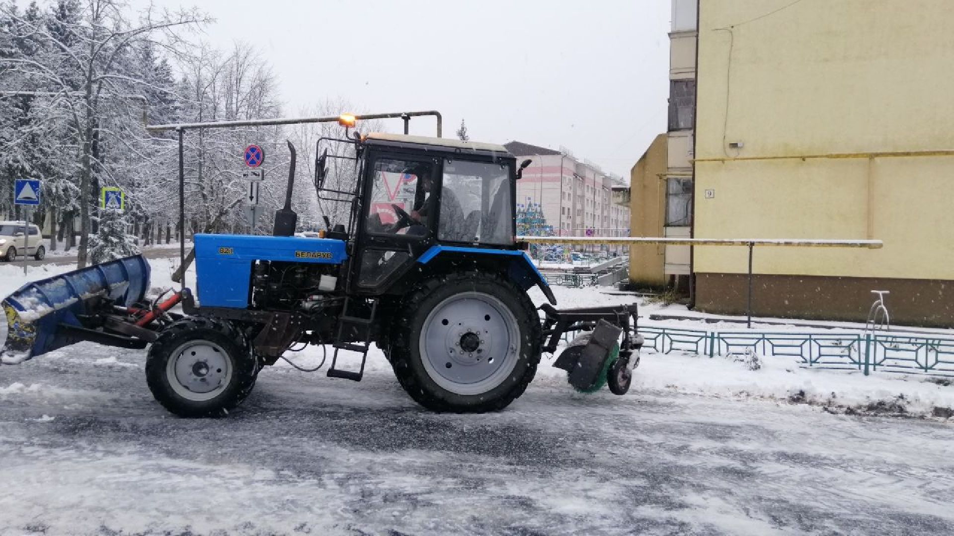 снегопад, уборка снега, городской округ восход,ликвидация последствий снегопада,