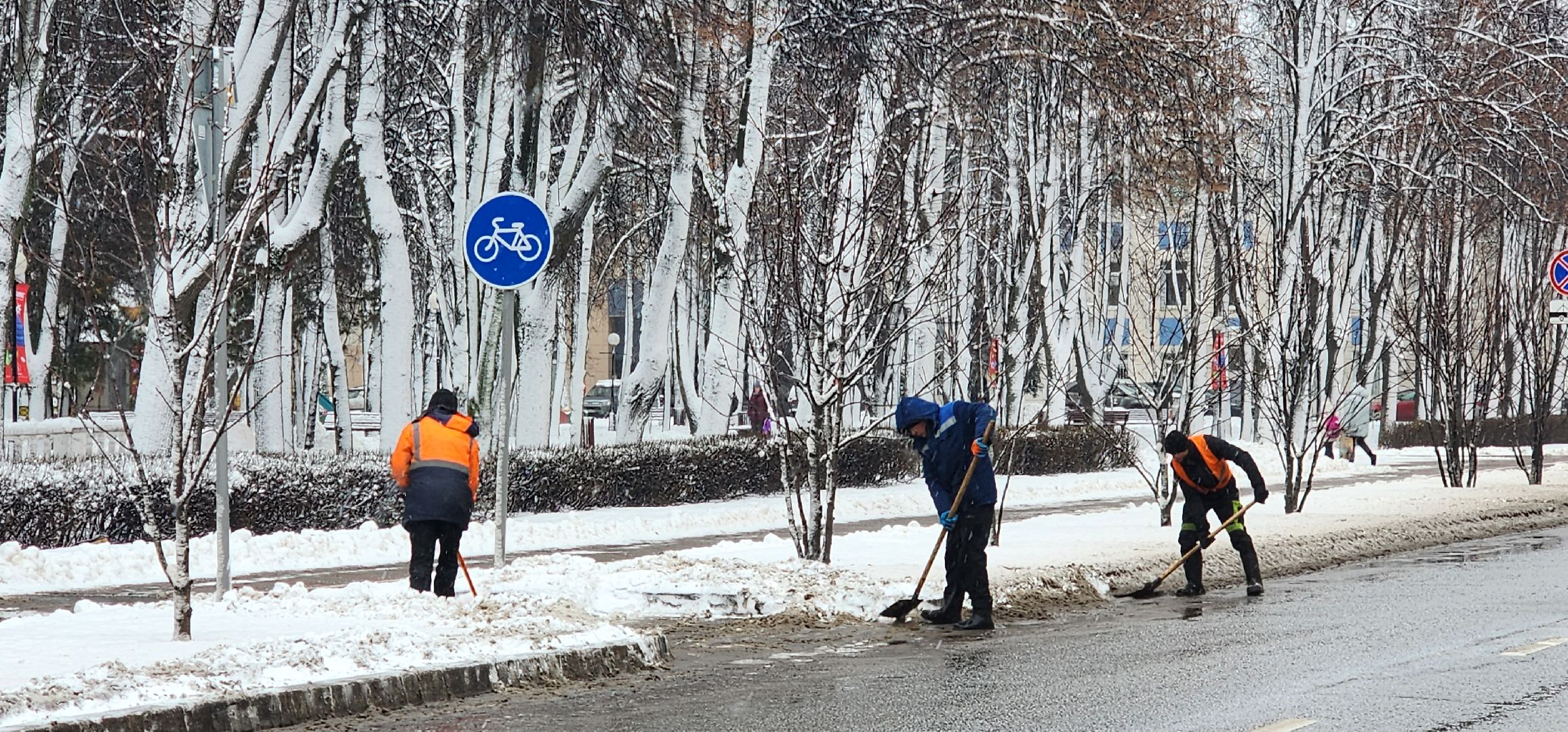 Химки, ЖКХ , Уборка снега,