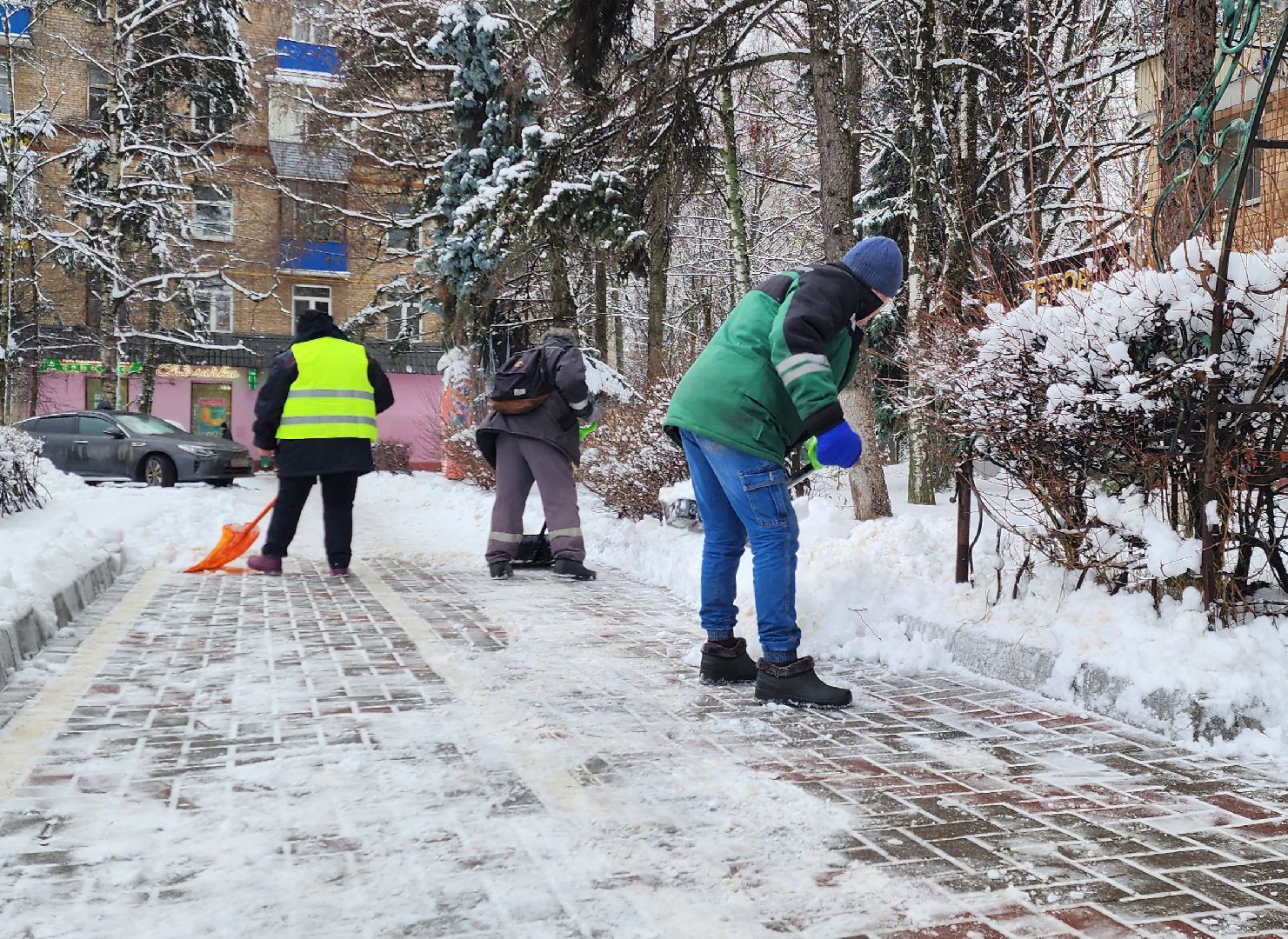 Химки, ЖКХ , Уборка снега,
