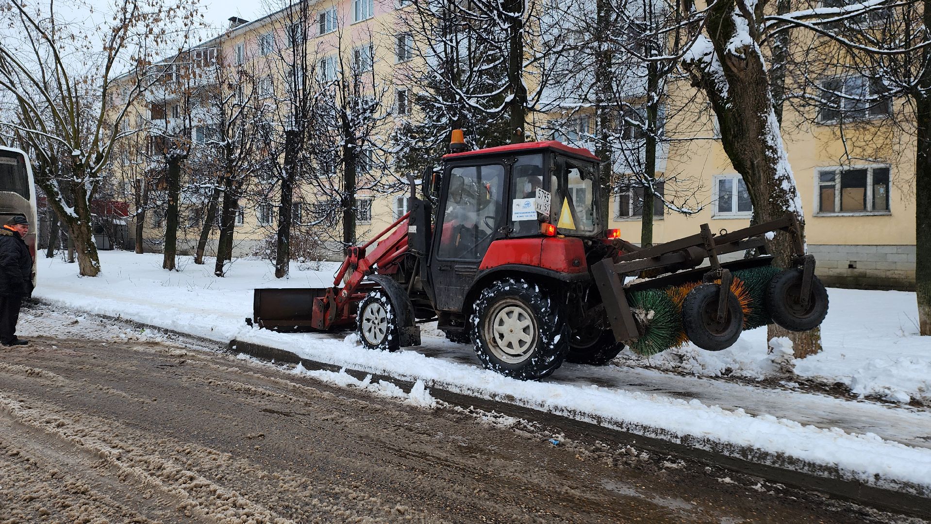 клин, уборка снега, жкх, снегопад,
