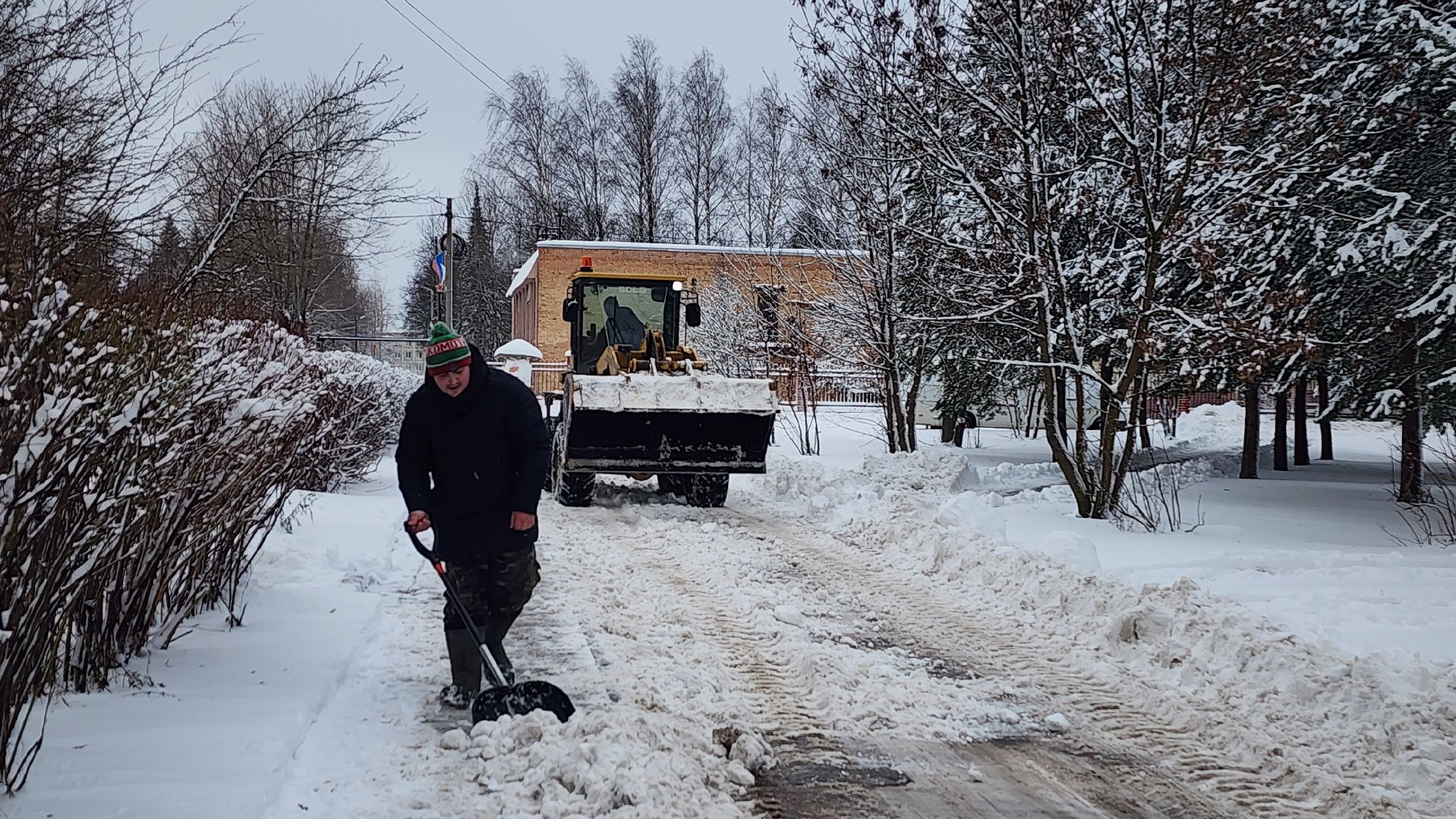 волоколамск, сычево, жкх, снегопад, ликвидация,
