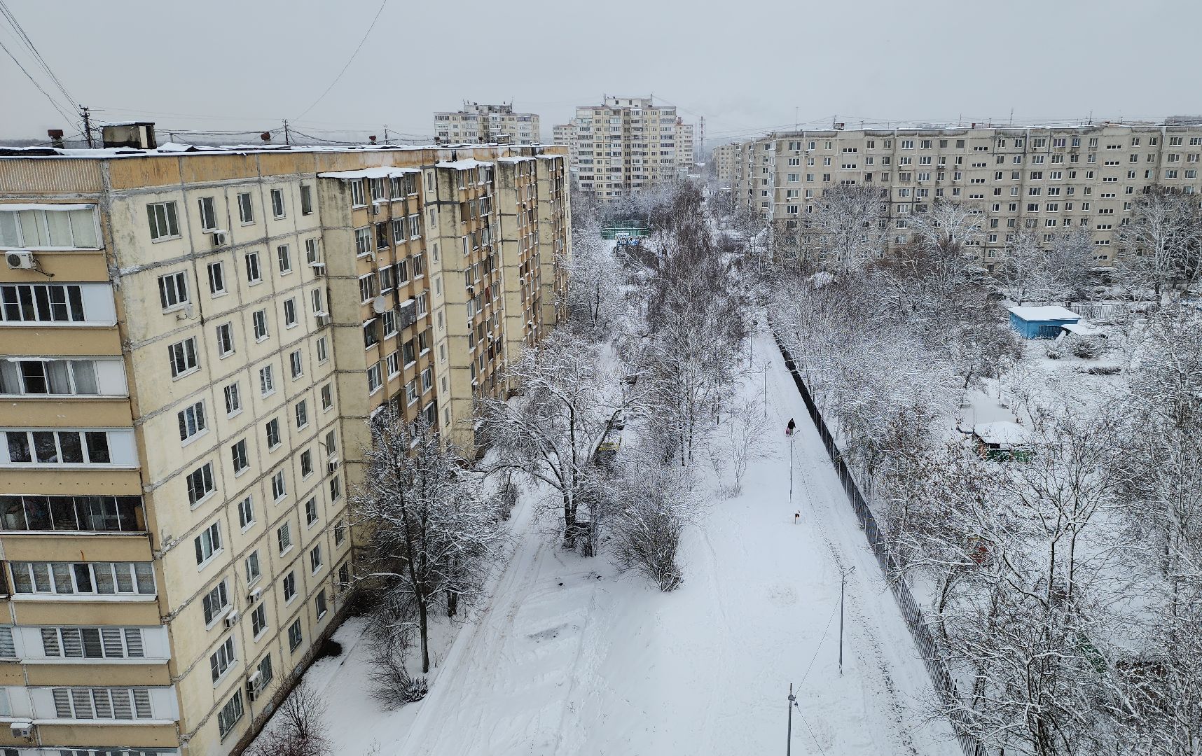 снегопад, уборка снега, красногорск,