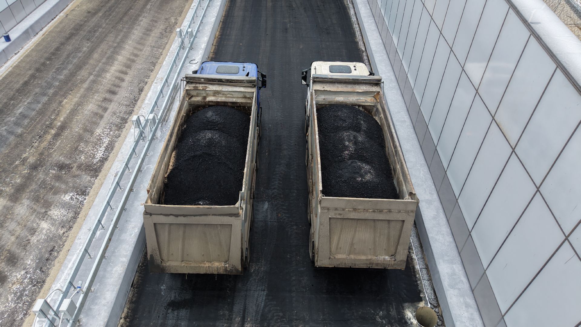 видео с коптера, тоннель на Путилковском шоссе, дороги красногорска,