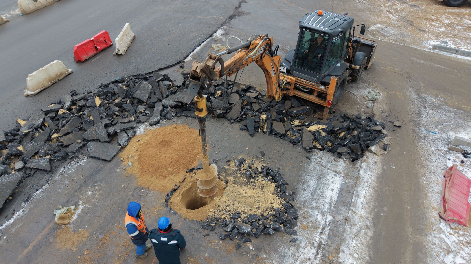 видео с коптера, тоннель на Путилковском шоссе, дороги красногорска,