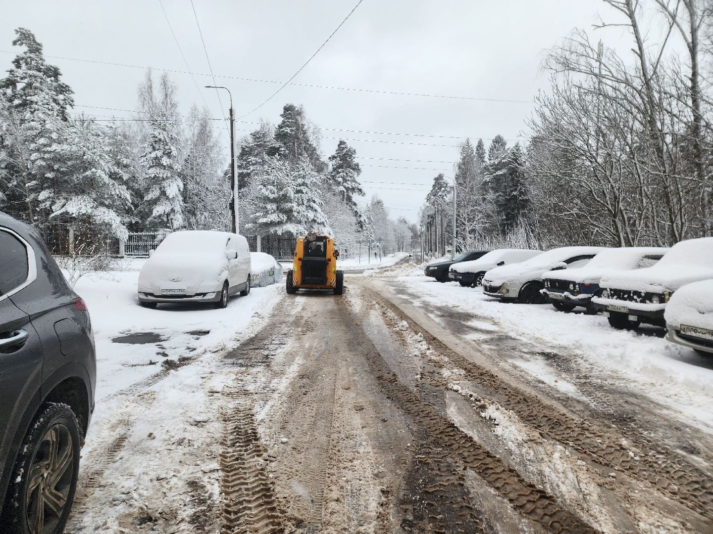 красноармейск, городской округ пушкинский, ликвидация последствий снегопада, уборка снега,