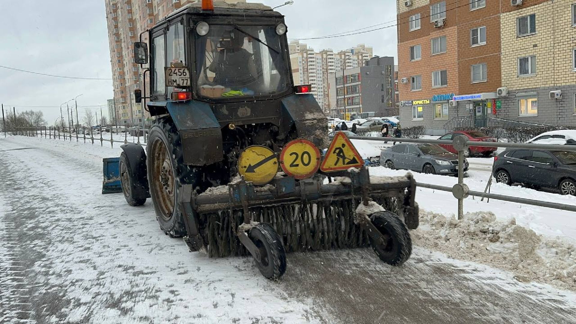 уборка снега, домодедово, благоуствойство,