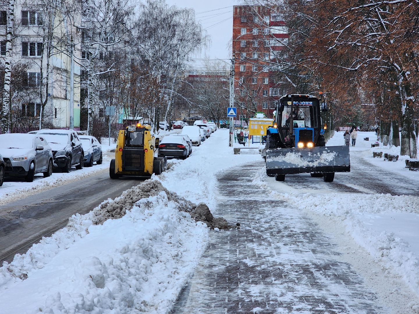 раменское, жкх, уборка улиц и дворов от снега,