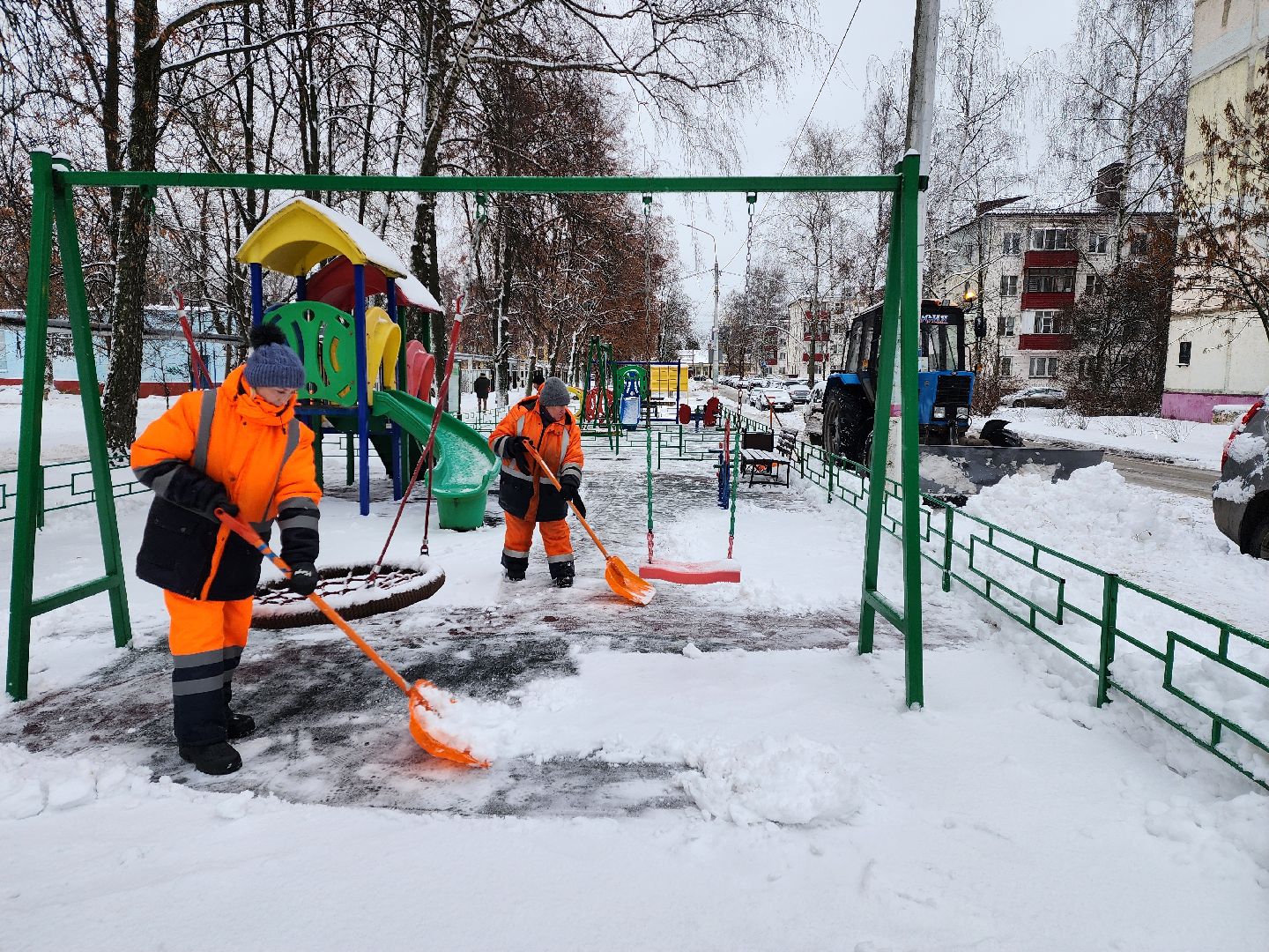 раменское, жкх, уборка улиц и дворов от снега,