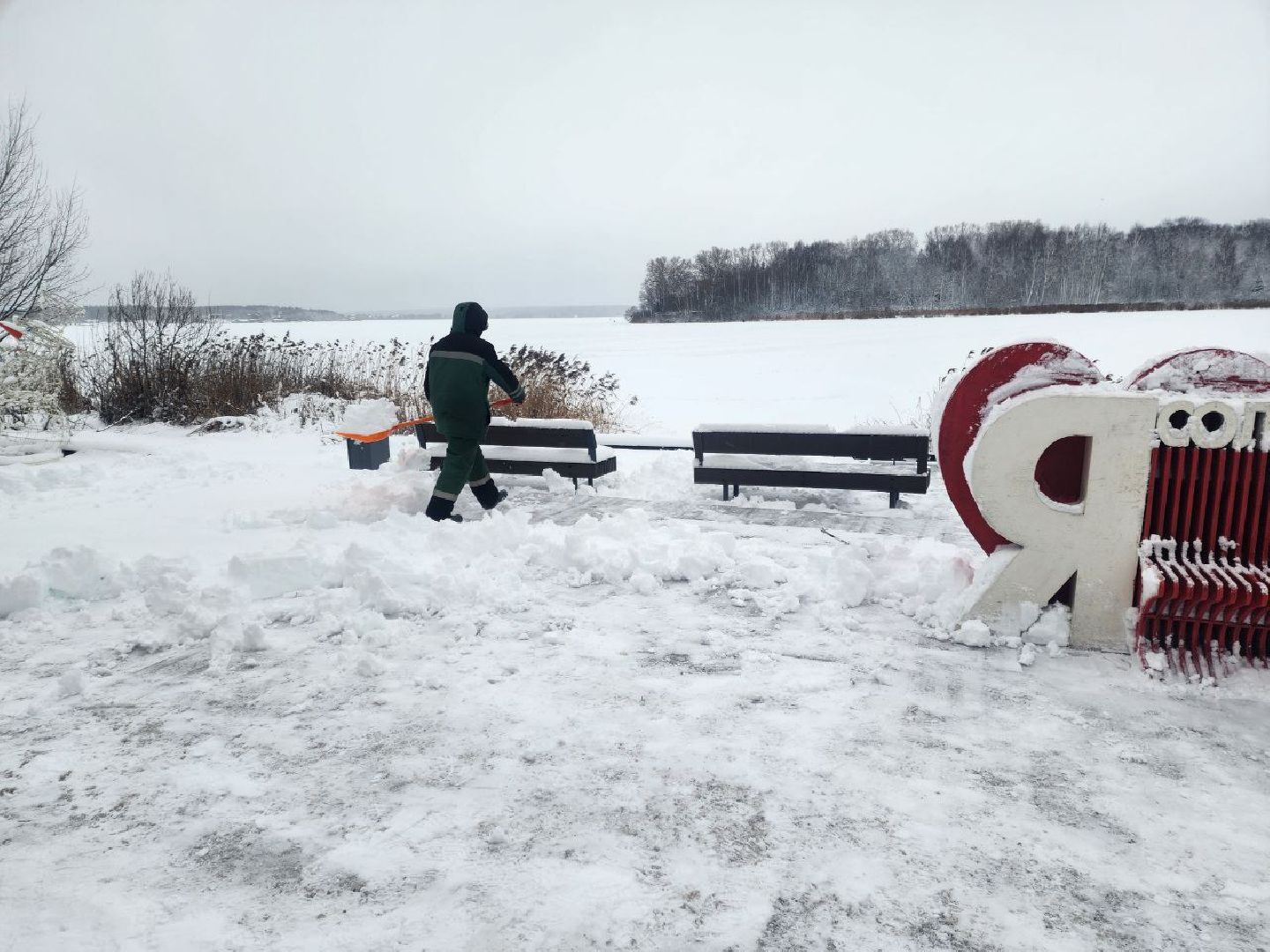 солнечногорск, зима, благоусиройство, снегопад,