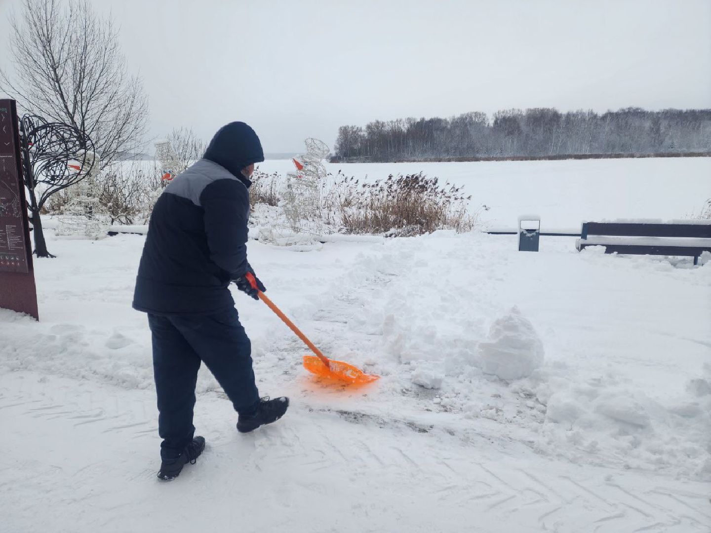 солнечногорск, зима, благоусиройство, снегопад,