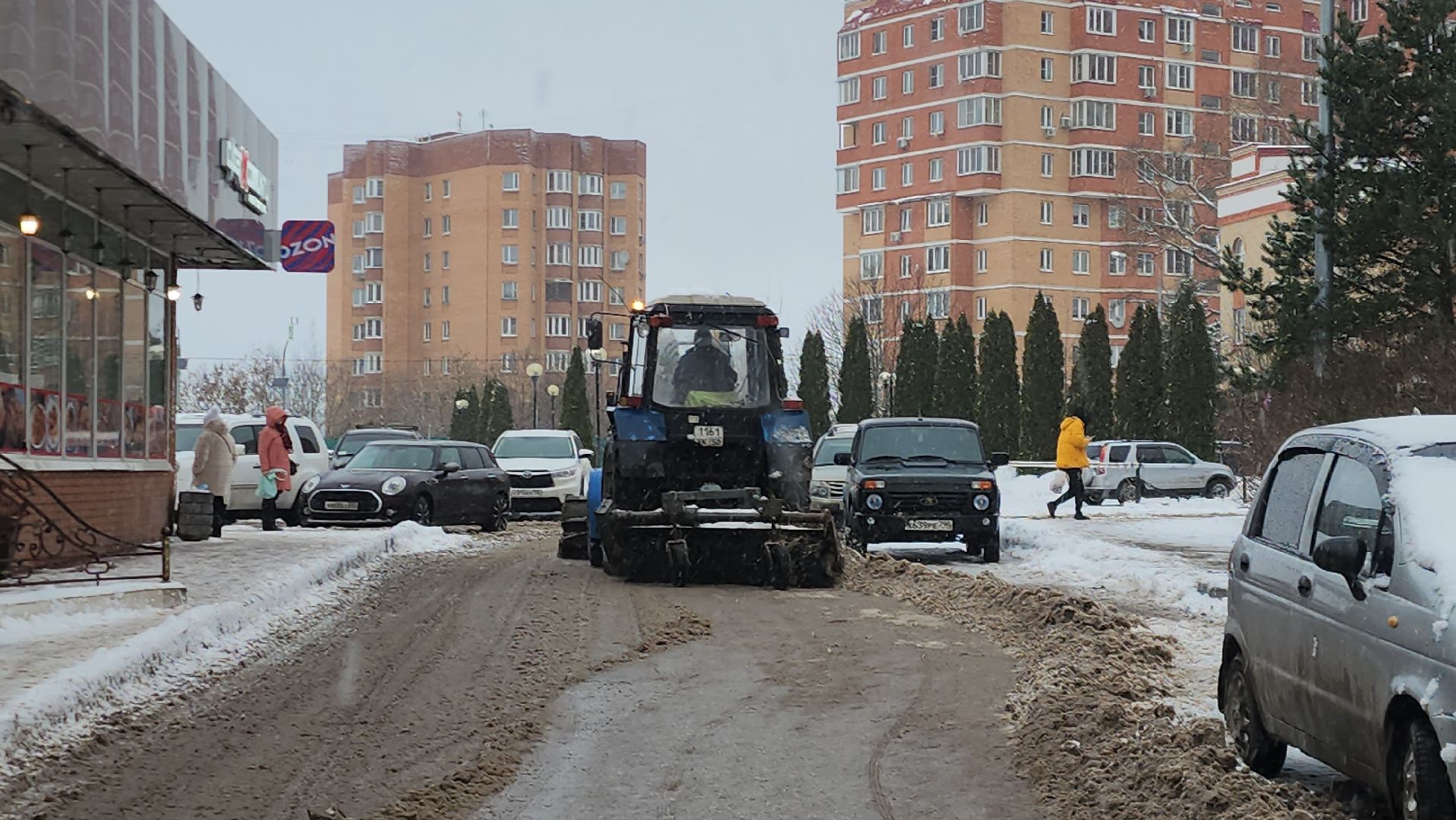 Истра,  Уборка снега,Благоустройство ,