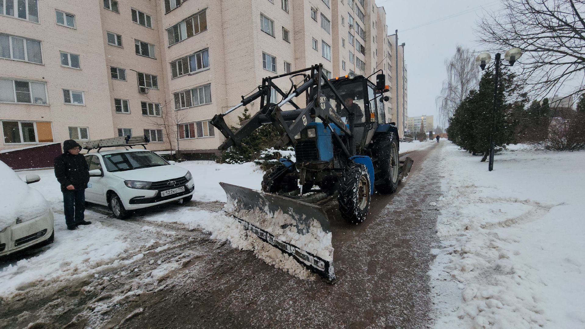 Истра,  Уборка снега,Благоустройство ,