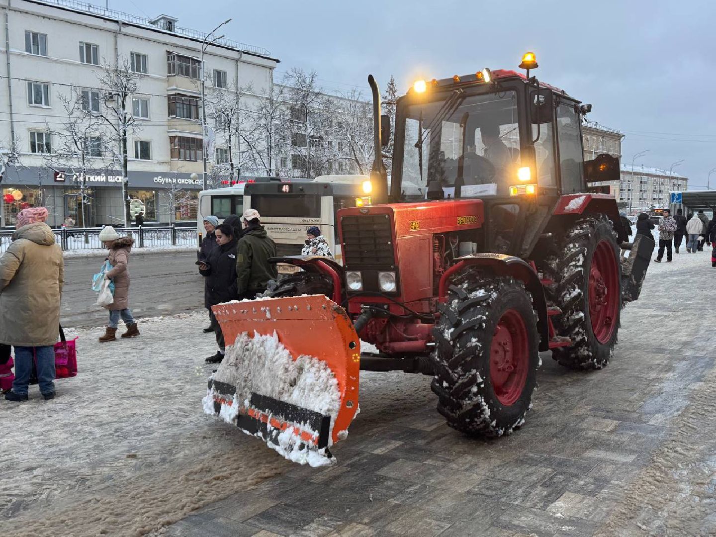 Сергиев Посад, снегопад, МЧС,