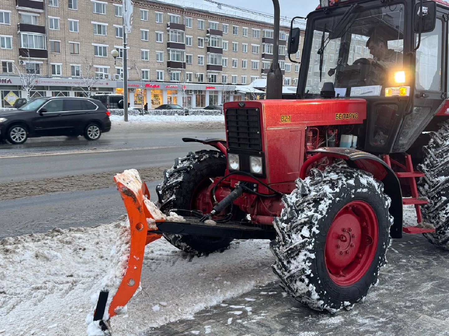 Сергиев Посад, снегопад, МЧС,