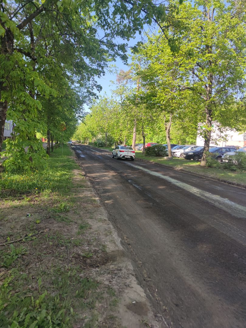 уборка улиц, машинная уборка, поливальная машина, Дубна