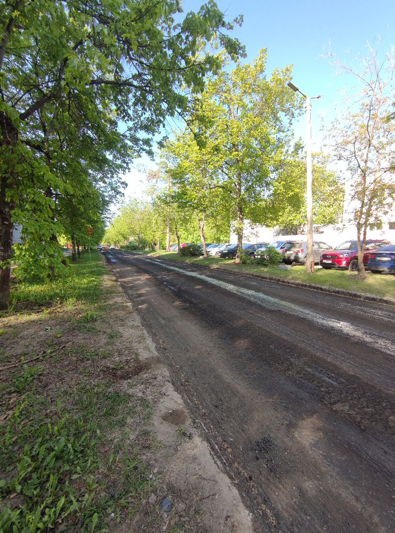 уборка улиц, машинная уборка, поливальная машина, Дубна