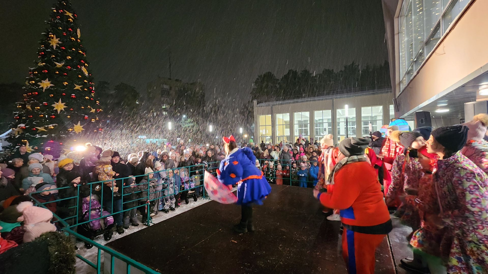 протвино, встреча деда мороза, новый год,