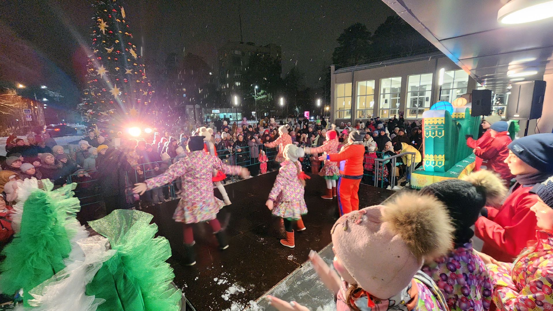 протвино, встреча деда мороза, новый год,