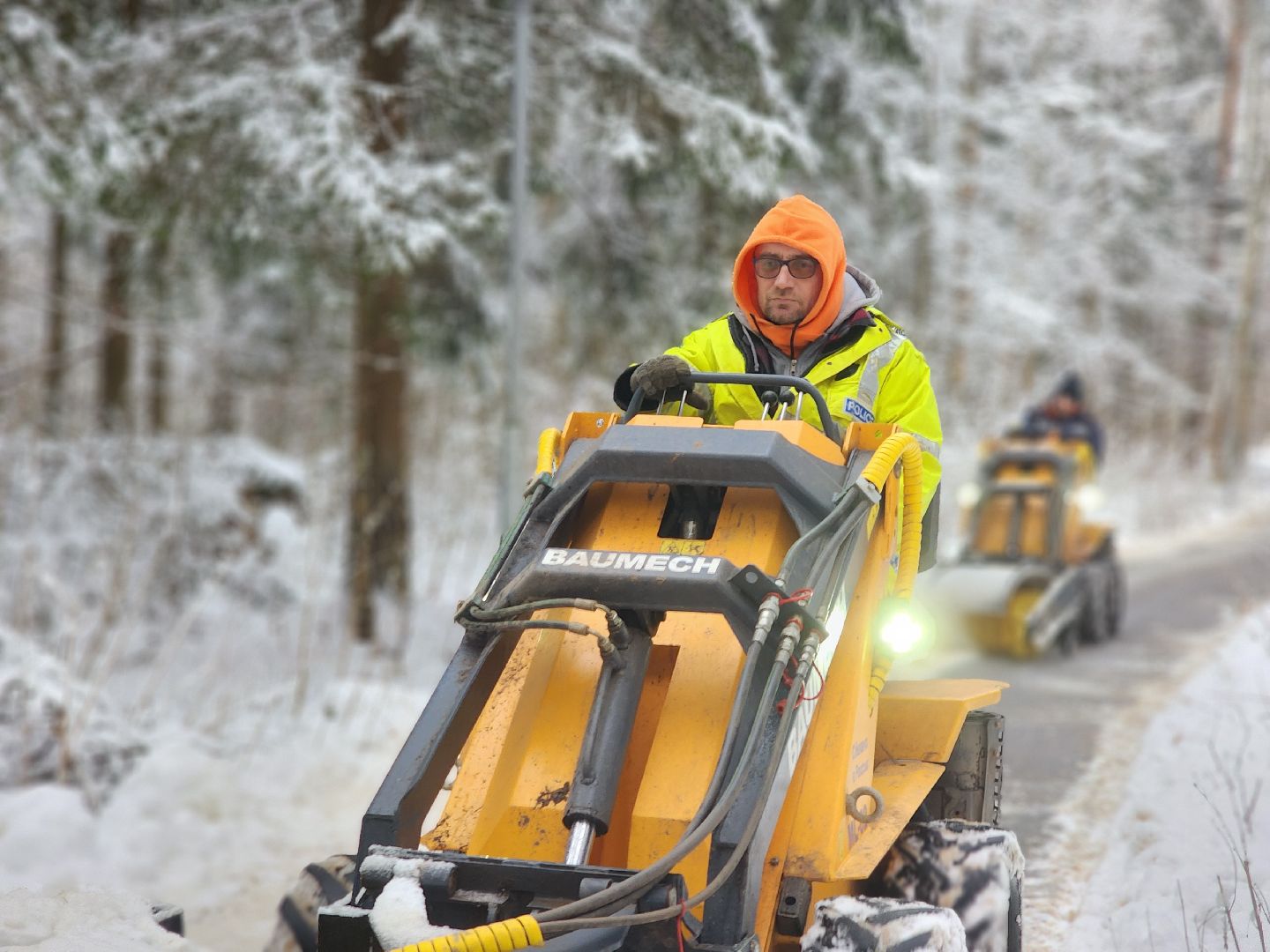 Черноголовка, Жкх, Чистка снега,