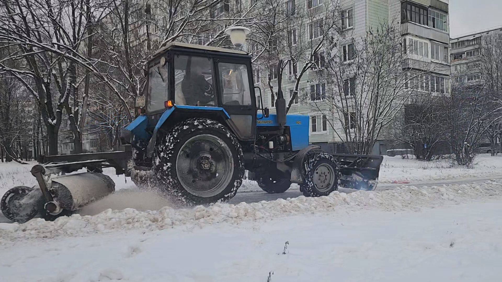 Черноголовка, Жкх, Чистка снега,