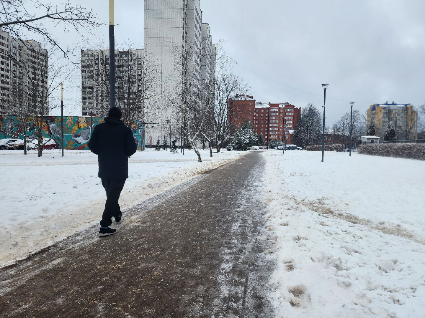 Черноголовка, Жкх, Чистка снега,