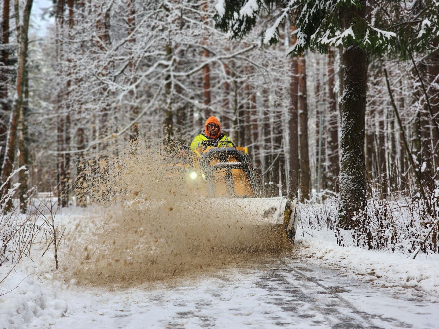 Черноголовка, Жкх, Чистка снега,