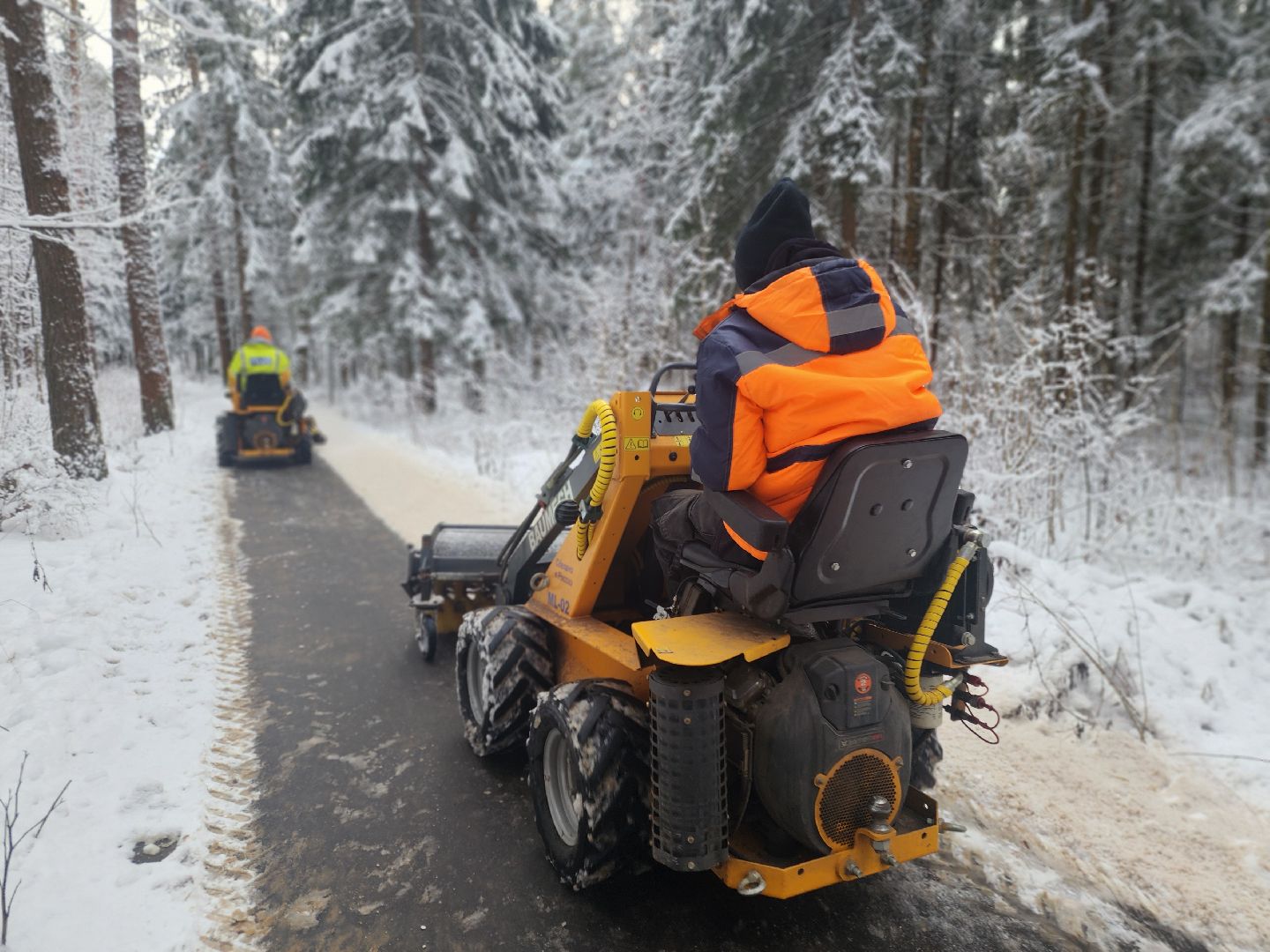 Черноголовка, Жкх, Чистка снега,