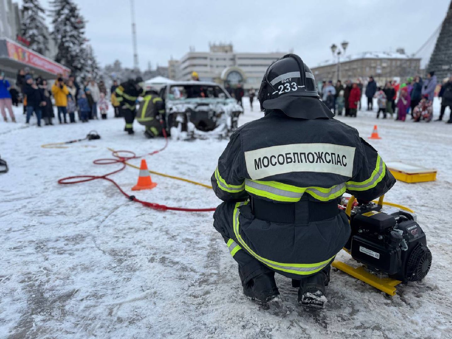 Сергиев Посад, день спасателя, Мособлпожспас,