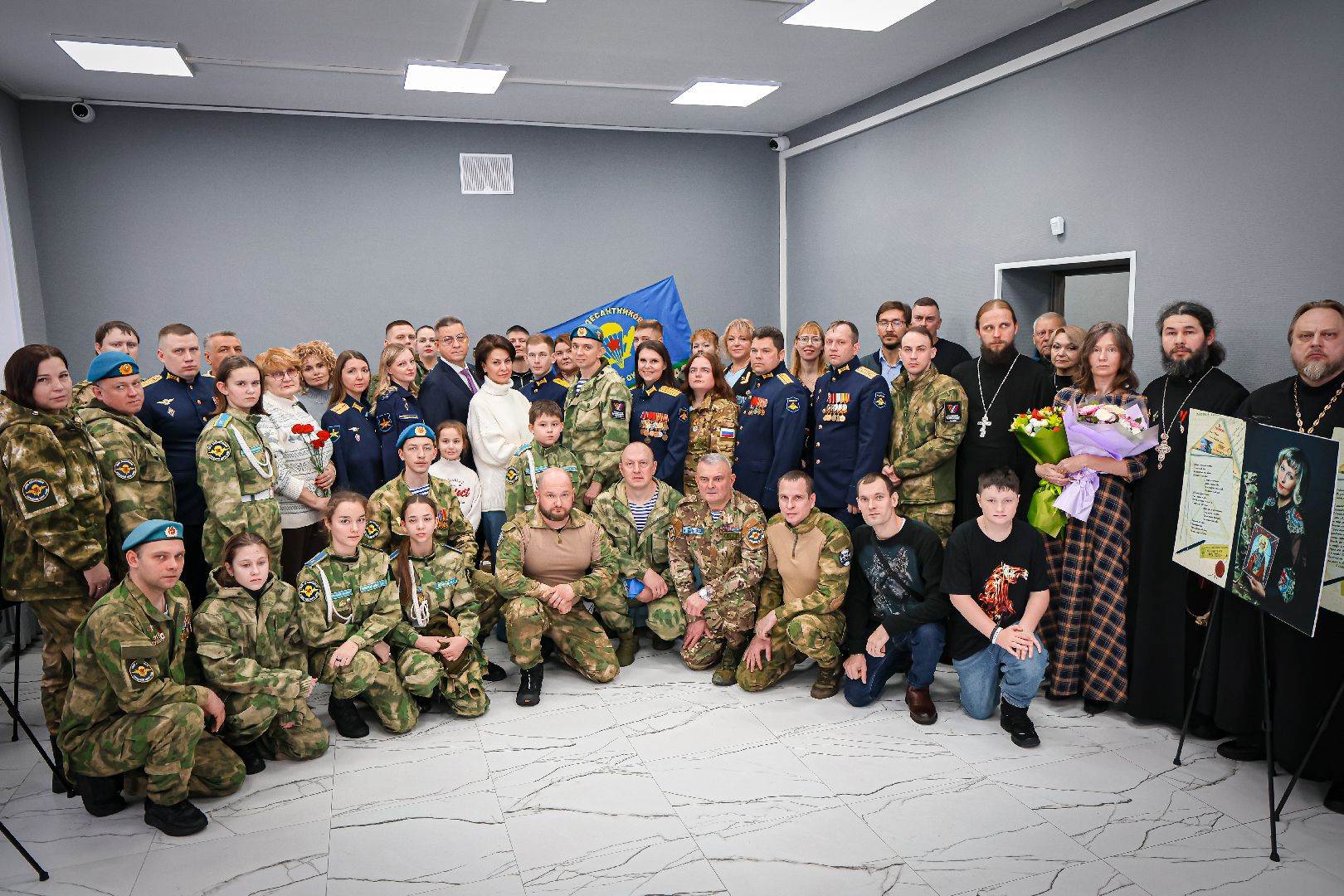 клин, общество, открытие музея СВО, память,