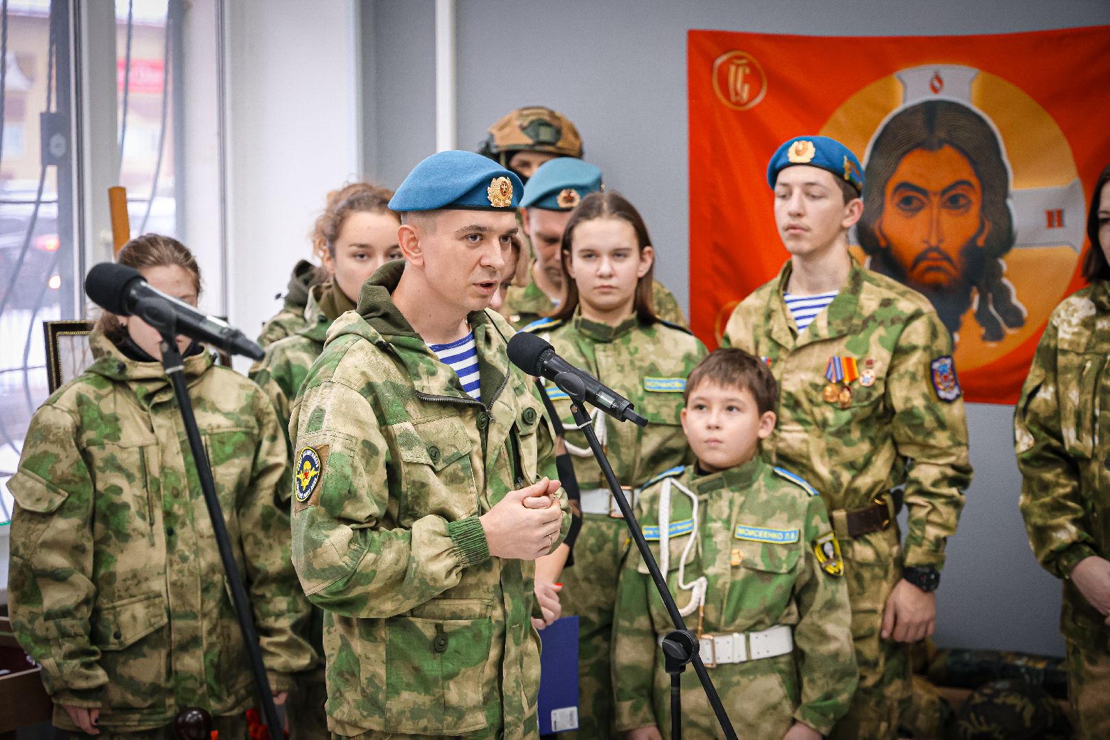 клин, общество, открытие музея СВО, память,