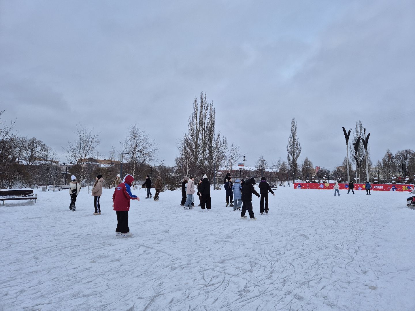 каток, парки подмосковья, орехово-зуево,