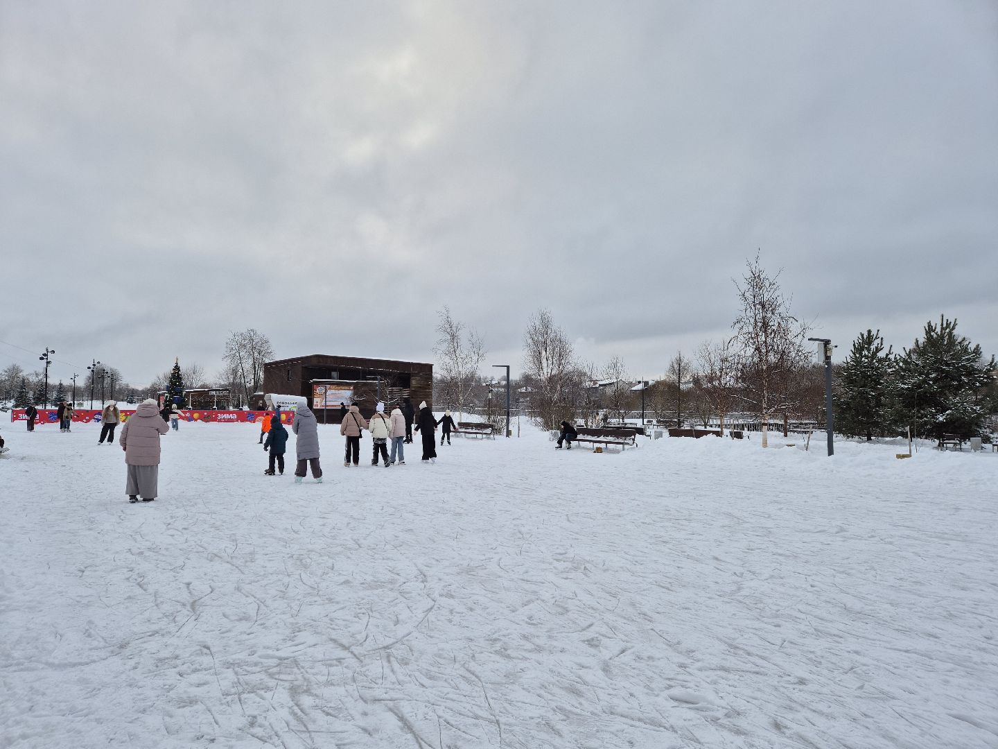 каток, парки подмосковья, орехово-зуево,