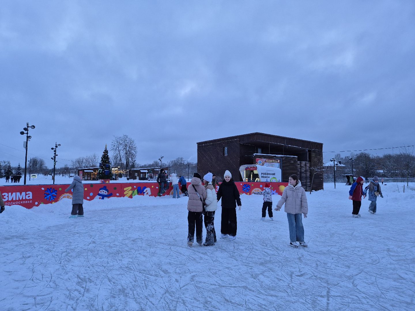 каток, парки подмосковья, орехово-зуево,