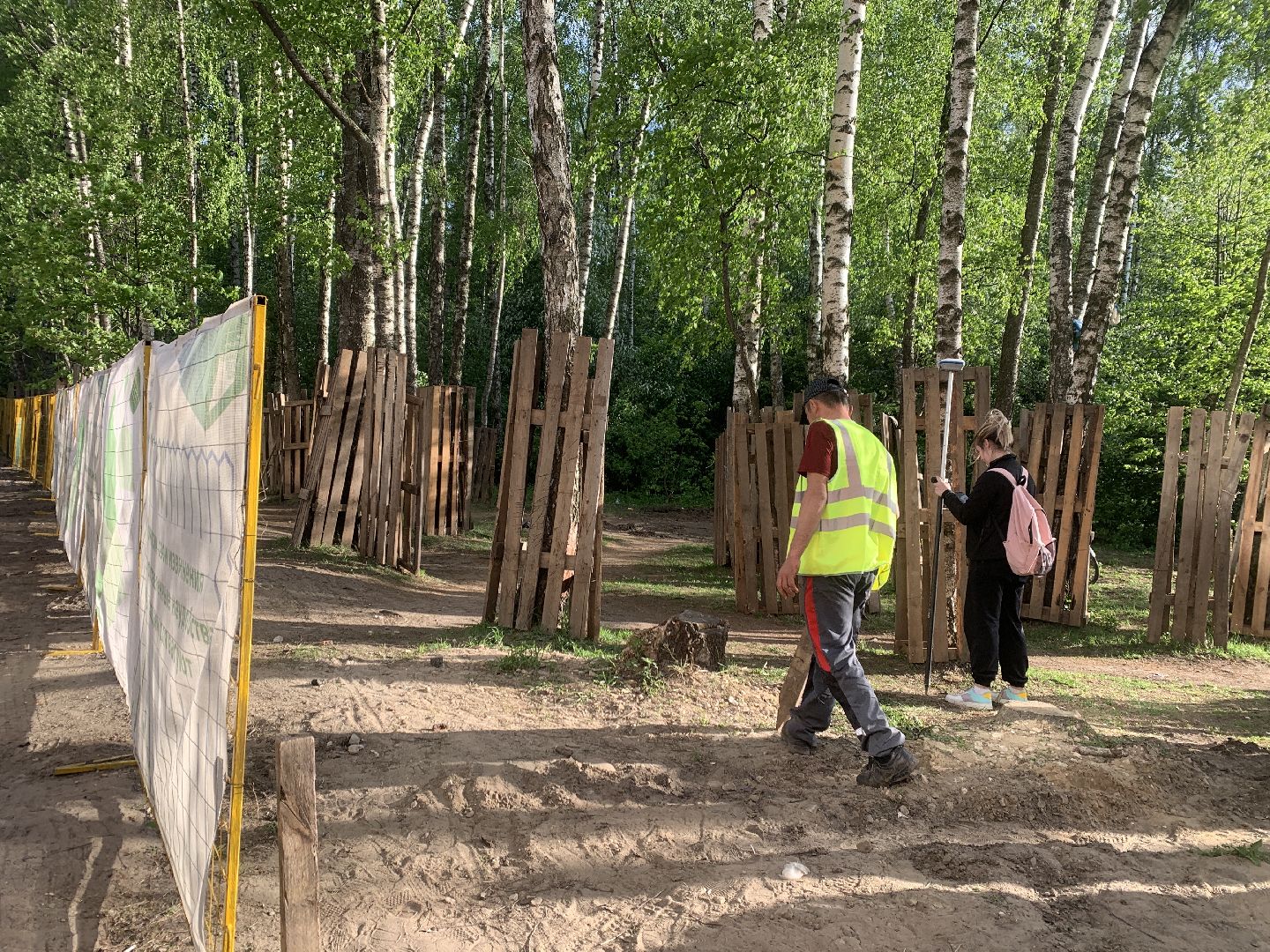 Балашиха, Подмосковье, благоустройство, скверы, Берёзовая роща, роща героев