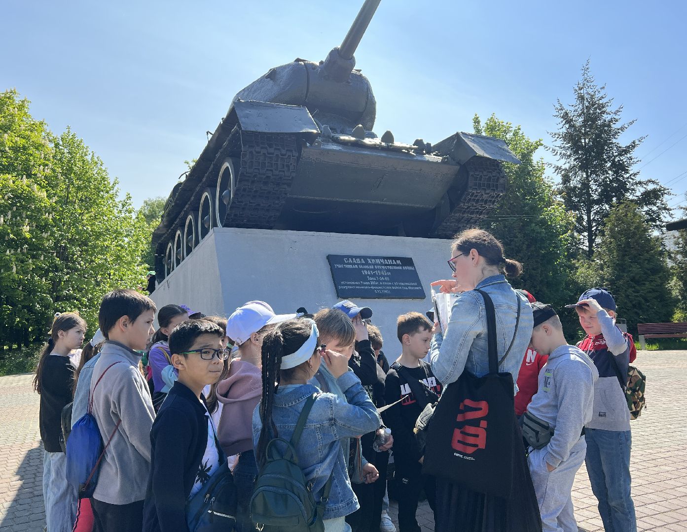 Химки, сквер им. Марии Рубцовой, экскурсия, мемориал, памятник